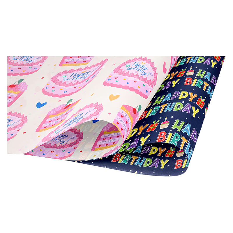 Custom Birthday-Themed Tissue Paper Rolls