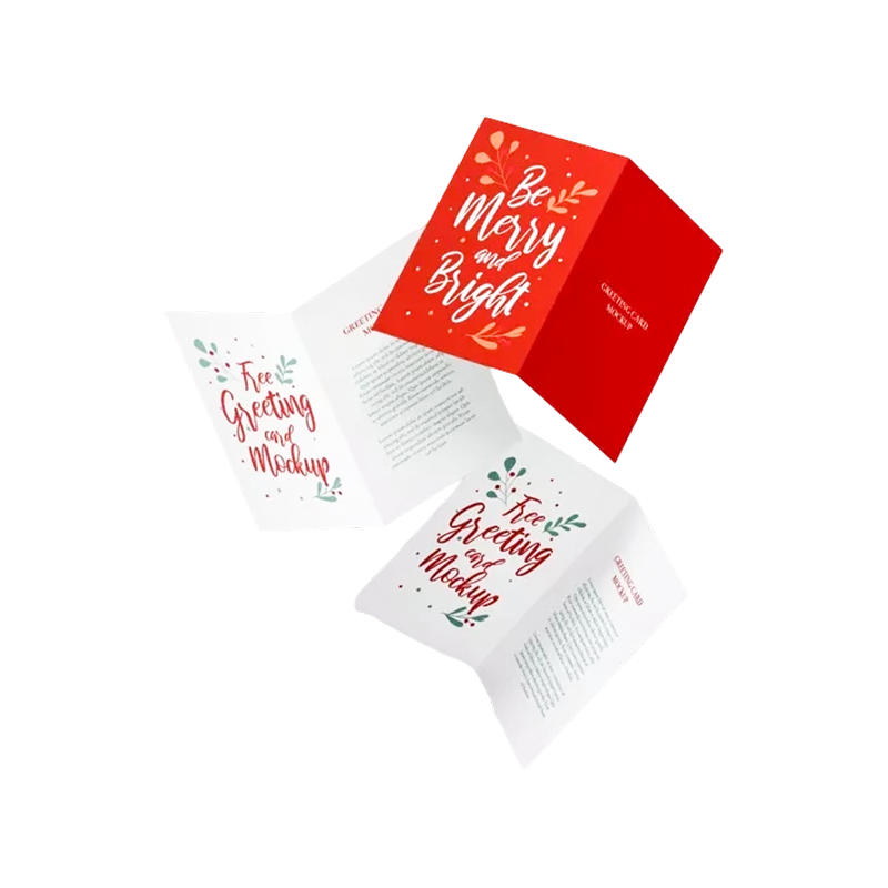 New Christmas Handwritten Greeting Card