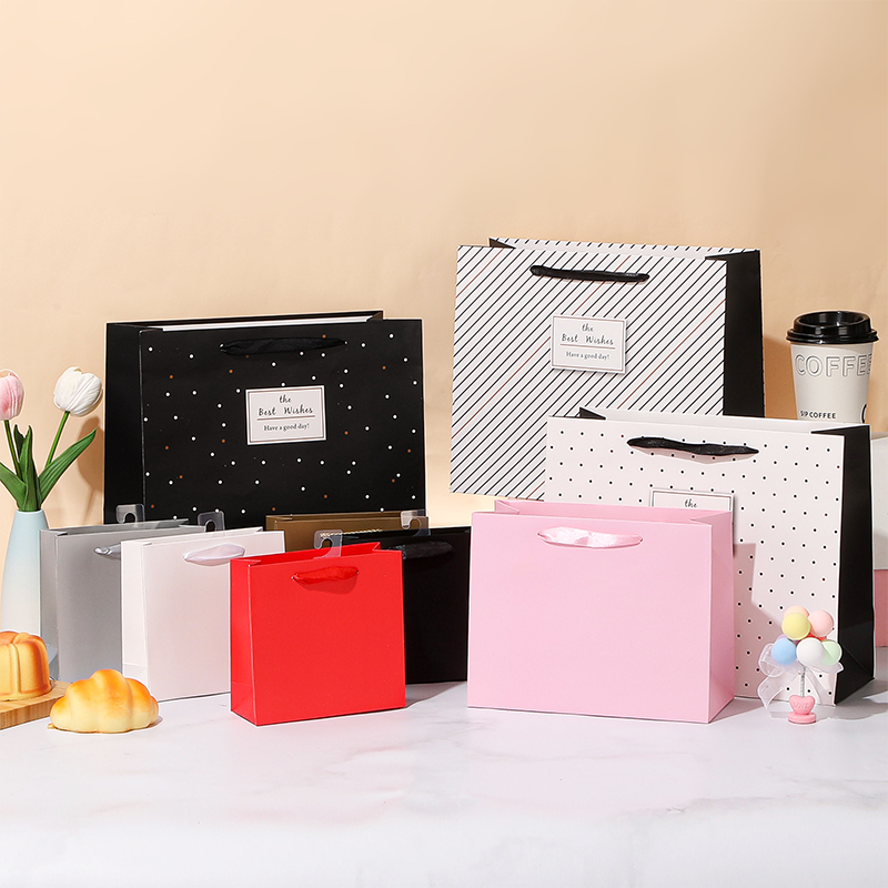 Premium Gift Paper Bags for Retail Shopping and Gift Packaging