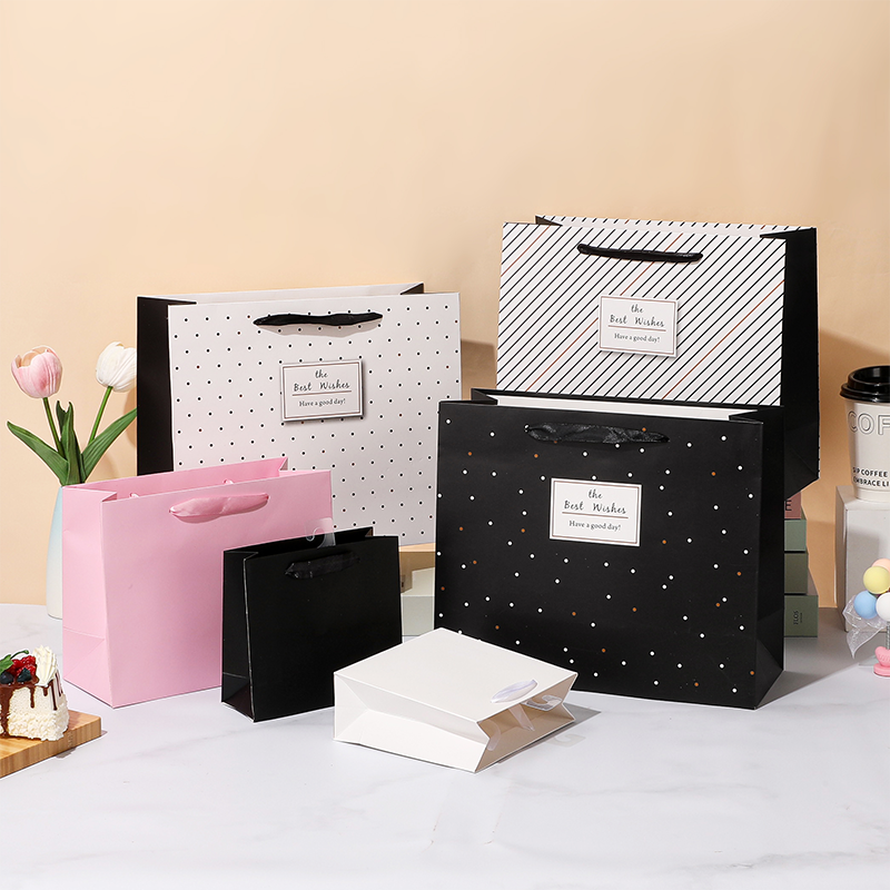 Premium Gift Paper Bags for Retail Shopping and Gift Packaging
