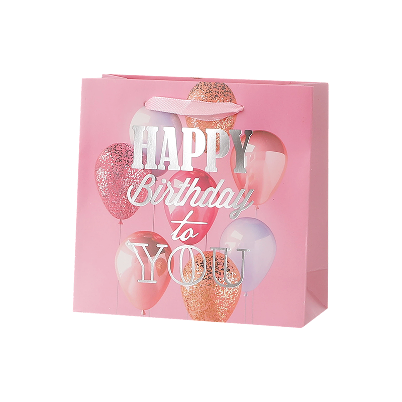 Kraft Birthday Gift Bags with Handles Party Favors