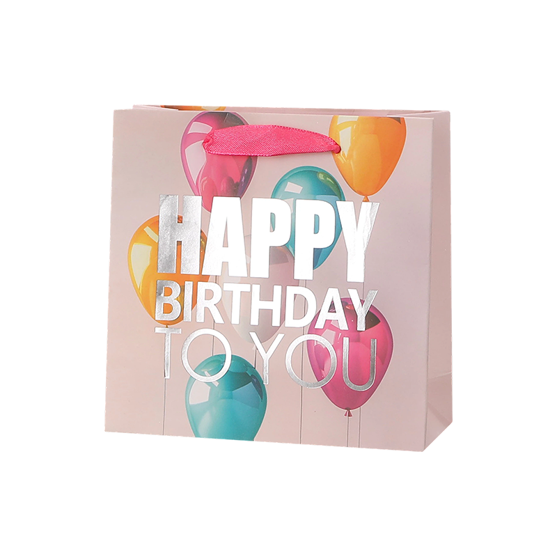 Kraft Birthday Gift Bags with Handles Party Favors