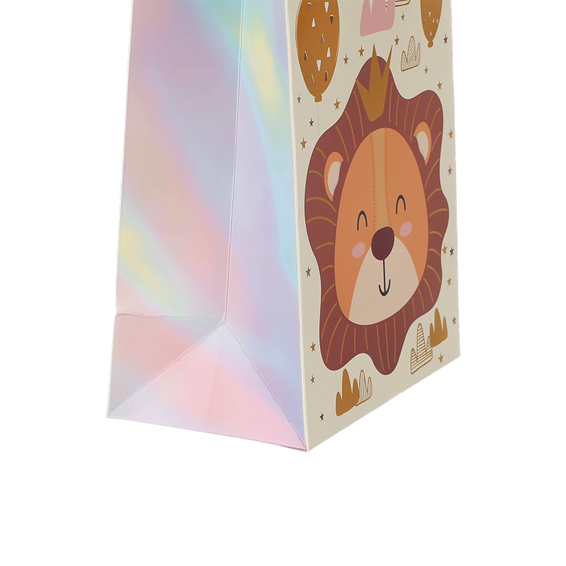 Kraft Birthday Gift Bags with Handles Party Favors